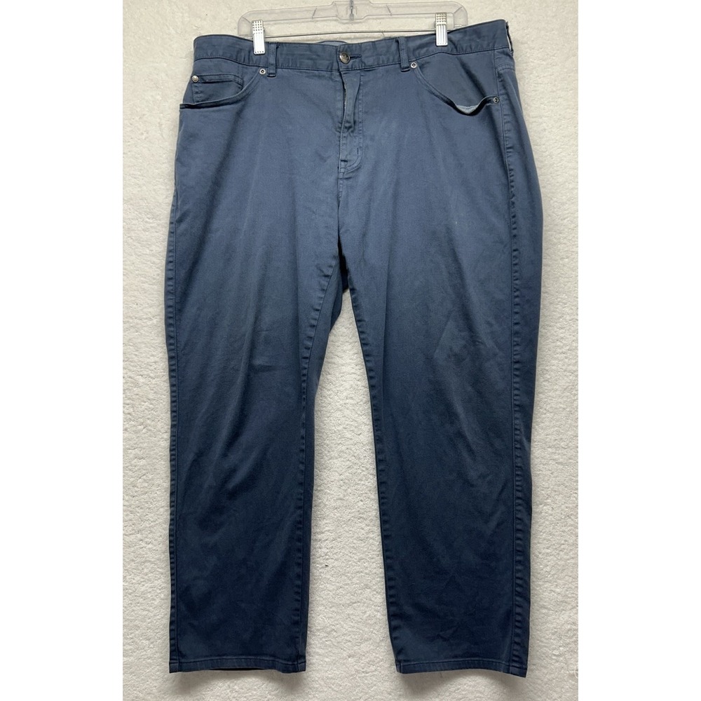 Peter Millar Mens Size 38X27 Blue Athletic Chino Straight Pants (S6)